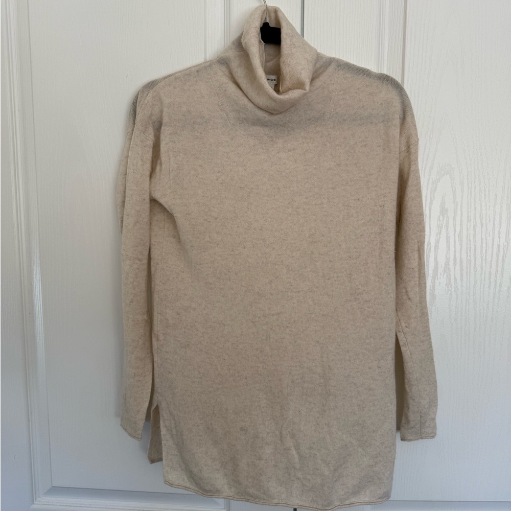 Vince Wool/Cashmere Turtleneck Sweater